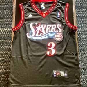 NBA Adidas Allen Iverson Philadelphia 76ers Classic Jersey